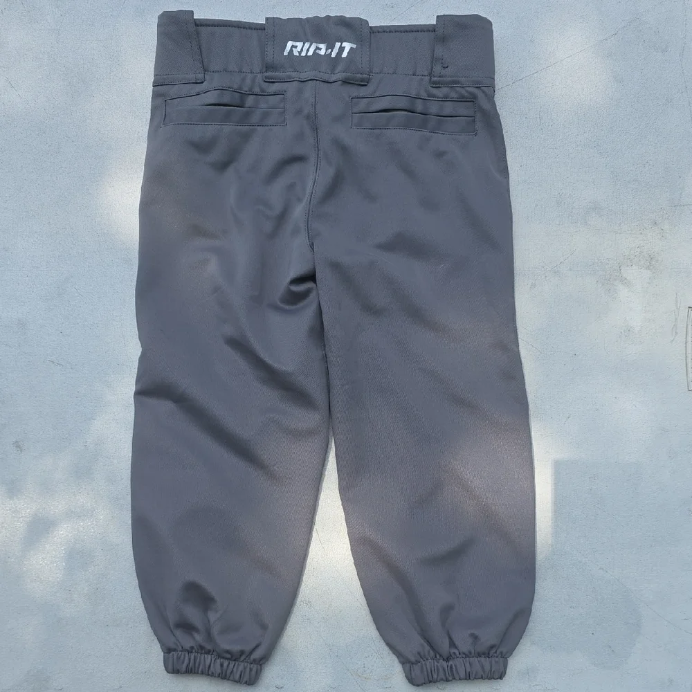 Rip-it Girls Gray Softball Pants Medium